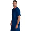 BARCO Essentials Omni Scrub Top Unisex – Crossover V-Neck Unisex Scrub Top(Navy Blue)
