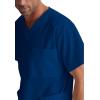 BARCO Essentials Omni Scrub Top Unisex – Crossover V-Neck Unisex Scrub Top(Navy Blue)