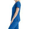 BARCO Essentials Unison Scrub Top for Women – Crossover V-Neck Women’s Scrub Top(New Royal)
