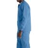 BARCO Essentials Valor Warm-Up Scrub Jacket – Super Soft, Easy Care, Quick Dry Full-Zip Scrub Jacket(Ciel Blue)