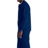 BARCO Essentials Valor Warm-Up Scrub Jacket – Super Soft, Easy Care, Quick Dry Full-Zip Scrub Jacket(Navy)