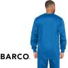 BARCO Essentials Valor Warm-Up Scrub Jacket – Super Soft, Easy Care, Quick Dry Full-Zip Scrub Jacket(New Royal)