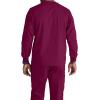 BARCO Essentials Valor Warm-Up Scrub Jacket – Super Soft, Easy Care, Quick Dry Full-Zip Scrub Jacket(Wine)