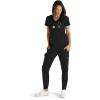 BARCO Grey’s Anatomy Signature Women’s London 4-Pocket Zip PDA(Black)