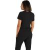 BARCO Grey’s Anatomy Signature Women’s London 4-Pocket Zip PDA(Black)