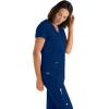 BARCO Grey’s Anatomy Signature Women’s London 4-Pocket Zip PDA(Indigo (Navy))