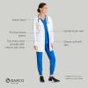 BARCO Merit Lab Coat for Women – Professional, 3-Pocket, 3-Button Closure Long Sleeve 30″ Women’s Lab Coat(White)