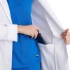 BARCO Merit Lab Coat for Women – Professional, 3-Pocket, 3-Button Closure Long Sleeve 30″ Women’s Lab Coat(White)
