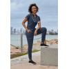 BARCO One Performance Knit Pro Classic Fit Scrub Jogger for Women – 5-Pocket High-Rise Pants with 360 Spandex Stretch(Grenadine)