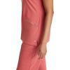 BARCO One Performance Knit Victory Classic Fit Scrub Top for Women – 2-Pocket, V-Neck Shirt with 360 Spandex Stretch(Ginger Rose)