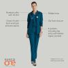 BARCO One Venture Scrub Jacket for Women – Zip Front Closure, 4 Pockets, 4-Way Stretch Women’s Medical Warm-Up Jacket(Bahama)