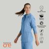 BARCO One Venture Scrub Jacket for Women – Zip Front Closure, 4 Pockets, 4-Way Stretch Women’s Medical Warm-Up Jacket(Ciel Blue)