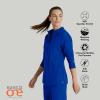 BARCO One Venture Scrub Jacket for Women – Zip Front Closure, 4 Pockets, 4-Way Stretch Women’s Medical Warm-Up Jacket(Cobalt)