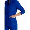 BARCO One Venture Scrub Jacket for Women – Zip Front Closure, 4 Pockets, 4-Way Stretch Women’s Medical Warm-Up Jacket(Cobalt)