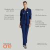 BARCO One Venture Scrub Jacket for Women – Zip Front Closure, 4 Pockets, 4-Way Stretch Women’s Medical Warm-Up Jacket(Indigo (Navy))