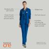 BARCO One Venture Scrub Jacket for Women – Zip Front Closure, 4 Pockets, 4-Way Stretch Women’s Medical Warm-Up Jacket(New Royal)