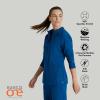 BARCO One Venture Scrub Jacket for Women – Zip Front Closure, 4 Pockets, 4-Way Stretch Women’s Medical Warm-Up Jacket(New Royal)