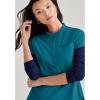 BARCO Unify Mission Scrub Top for Women – 1-Pocket Henley Neckline Top with 360 Spandex Stretch & Wrinkle Release Fabric(Bahama)