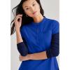 BARCO Unify Mission Scrub Top for Women – 1-Pocket Henley Neckline Top with 360 Spandex Stretch & Wrinkle Release Fabric(New Royal)