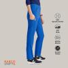 BARCO Unify Purpose Scrub Pant for Women – 5-Pocket High-Rise Cargo Pants with 360 Spandex Stretch & Moisture Wicking Fabric(New Royal)
