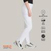 BARCO Unify Purpose Scrub Pant for Women – 5-Pocket High-Rise Cargo Pants with 360 Spandex Stretch & Moisture Wicking Fabric(White)