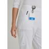 BARCO Unify Purpose Scrub Pant for Women – 5-Pocket High-Rise Cargo Pants with 360 Spandex Stretch & Moisture Wicking Fabric(White)