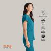BARCO Unify Purpose Scrub Top for Women – 4-Pocket V-Neck Shirt with 360 Spandex Stretch & Moisture Wicking Fabric(Bahama)