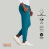 BARCO Unify Rally Scrub Jogger for Men – 6-Pocket Elastic Waist Pants with 360 Spandex Stretch & Moisture Wicking Fabric(Bahama)