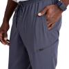 BARCO Unify Rally Scrub Jogger for Men – 6-Pocket Elastic Waist Pants with 360 Spandex Stretch & Moisture Wicking Fabric(Steel)