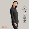 BARCO Unify Team Warm-Up Scrub Jacket for Women – 3-Pocket Jacket Top with 360 Spandex Stretch & Moisture Wicking Fabric(Black)