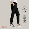 BARCO Unify Union Scrub Jogger for Women – 5-Pocket Mid-Rise Pants with 360 Spandex Stretch & Moisture Wicking Fabric(Black)