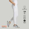 BARCO Unify Union Scrub Jogger for Women – 5-Pocket Mid-Rise Pants with 360 Spandex Stretch & Moisture Wicking Fabric(White)