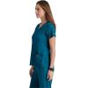 Grey’s Anatomy Impact Elevate Top for Women– Extreme Comfort Medical Scrub Top(Bahama)