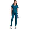 Grey’s Anatomy Impact Elevate Top for Women– Extreme Comfort Medical Scrub Top(Bahama)