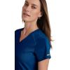 Grey’s Anatomy Impact Elevate Top for Women– Extreme Comfort Medical Scrub Top(Indigo)