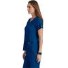 Grey’s Anatomy Impact Elevate Top for Women– Extreme Comfort Medical Scrub Top(Indigo)