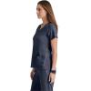 Grey’s Anatomy Impact Elevate Top for Women– Extreme Comfort Medical Scrub Top(Steel)