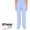Grey’s Anatomy Signature 2218 Women’s Midrise Straight Leg Cargo Pant(Ciel Blue)