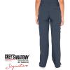 Grey’s Anatomy Signature 2218 Women’s Midrise Straight Leg Cargo Pant(Graphite)