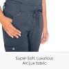 Grey’s Anatomy Signature 2218 Women’s Midrise Straight Leg Cargo Pant(Graphite)