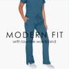 Grey’s Anatomy Signature Women’s 2207 3 Pocket Low Rise Scrub Pant(Bahama Blue)