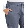 Grey’s Anatomy Signature Women’s 2207 3 Pocket Low Rise Scrub Pant(Denim Shade)
