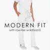 Grey’s Anatomy Signature Women’s 2207 3 Pocket Low Rise Scrub Pant(White)