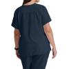 Grey’s Anatomy Signature Women’s GNT019 Astra V-Neck Scrub Top(Graphite)