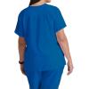 Grey’s Anatomy Signature Women’s GNT019 Astra V-Neck Scrub Top(New Royal)