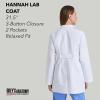 Grey’s Anatomy Women’s 32 Inch Two Pocket Fitted Lab Coat(White)