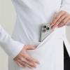 Skechers by BARCO Flourish Lab Coat for Women – 3-Pocket, 3-Button Medical Scrub Coat w/ 2-way Stretch & Soil Release Fabric(White)