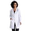BARCO Grace Lab Coat for Women – Professional, 3-Pocket, 3-Button Closure Long Sleeve 35″ Women’s Lab Coat(White)