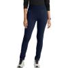 BARCO One Performance Knit Strive Scrub Legging for Women – 6-Pocket, High-Rise Pants with 360 Spandex Stretch(Indigo)