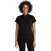BARCO One Performance Knit Vigor Classic Fit Scrub Top for Women – 3-Pocket Mock Neck Shirt with Moisture Wicking Fabric(Black)